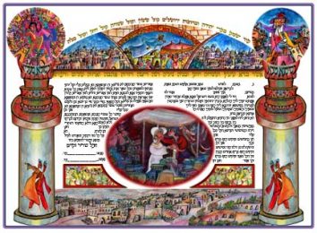 Ketubah poles